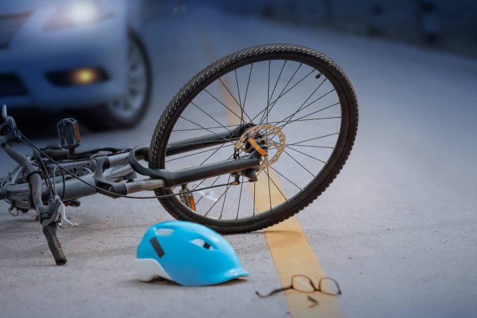 bicicleta accident