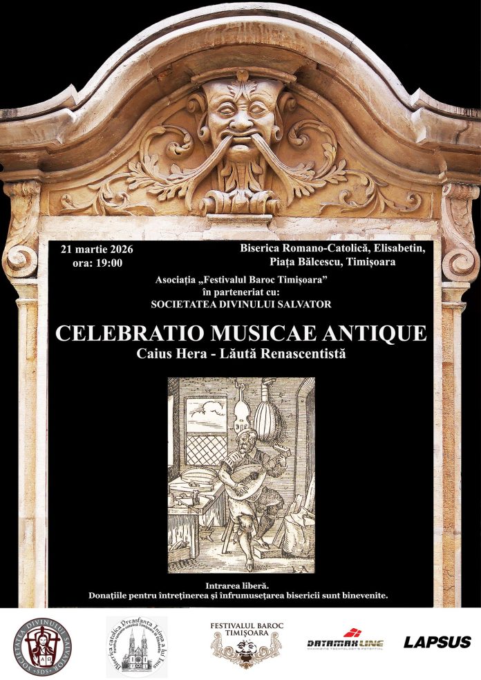 Afis concert 21 martie