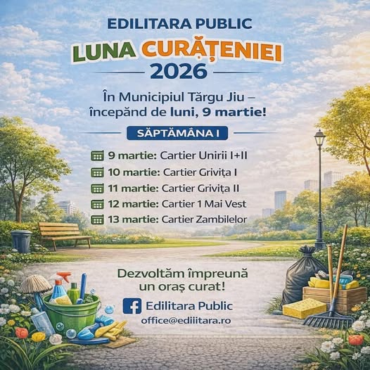 luna curateniei